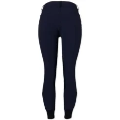 Piper Winter Softshell Breeches By SmartPak - Knee Patch - Clearance! -Ovatio Horse Shop 24847 navy back