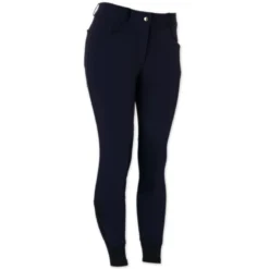 Piper Winter Softshell Breeches By SmartPak - Knee Patch - Clearance! -Ovatio Horse Shop 24847 navy frontright