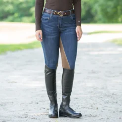 Goode Rider Equestrian Jean Full Seat Breech -Ovatio Horse Shop 24849 vintagewash model