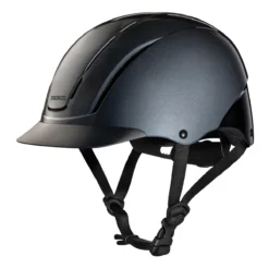 Troxel Spirit Helmet -Ovatio Horse Shop 25047 smoke leftangle