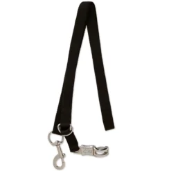 Adjustable Nylon Crossties -Ovatio Horse Shop 25284 black