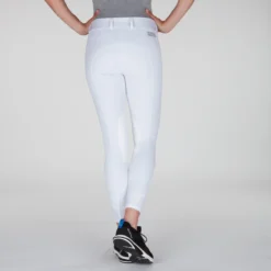 Piper Classic Show Low-Rise Breeches By SmartPak - Knee Patch -Ovatio Horse Shop 25633 white bom 1660