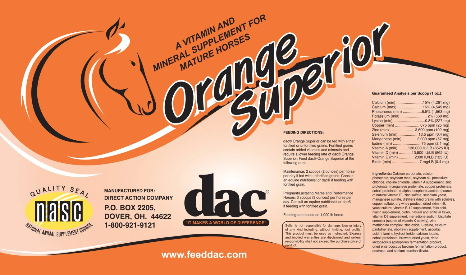 Dac® Orange Superior 2 Dac® Orange Superior - Image 2