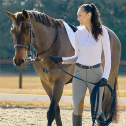 Hadley SunShield Long Sleeve 1/4 Zip By SmartPak -Ovatio Horse Shop 25903 whitewarmgrey 24691 stormgrey 33916 black 26638 2631