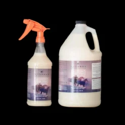 Equiderma Neem & Aloe Herbal Horse Spray -Ovatio Horse Shop 25997 both black