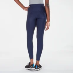 Piper Tights By SmartPak - Knee Patch -Ovatio Horse Shop 26007 navyblackheather bom 0039