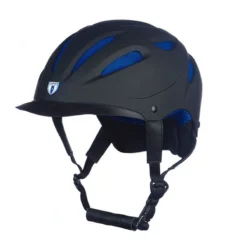Tipperary Sportage Hybrid Helmet -Ovatio Horse Shop 26009 royalblue angle