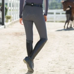 Romfh Isabella Grip Full Seat Breech -Ovatio Horse Shop 26267 pewter model back