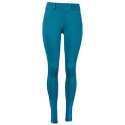Ovation Aerowick Knee Patch Tight -Ovatio Horse Shop 26270 darkteal front