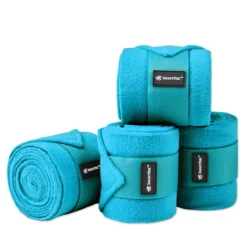SmartPak Polo Wraps- Pack Of 4 -Ovatio Horse Shop 26302 turquiose 1