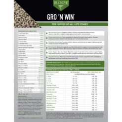 GRO 'N WIN&trade; -Ovatio Horse Shop 26651 label 1