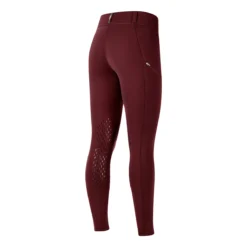Kerrits Powerstretch Pocket Tight II Winter Knee Patch -Ovatio Horse Shop 27316 sangria 4