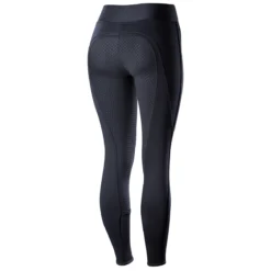 Horze Active Grip Winter Full Seat Tight -Ovatio Horse Shop 27555 navy back
