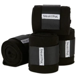 SmartPak Pony Polo Wraps- Pack Of 4 -Ovatio Horse Shop 27979 black