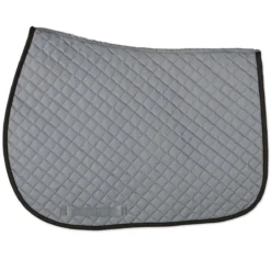 SmartPak Classic Lite Grey AP Saddle Pad -Ovatio Horse Shop 27982 greyblack