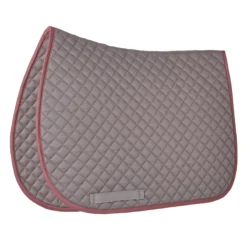 SmartPak Classic Lite Grey AP Saddle Pad -Ovatio Horse Shop 27982 greyrosewood 5871