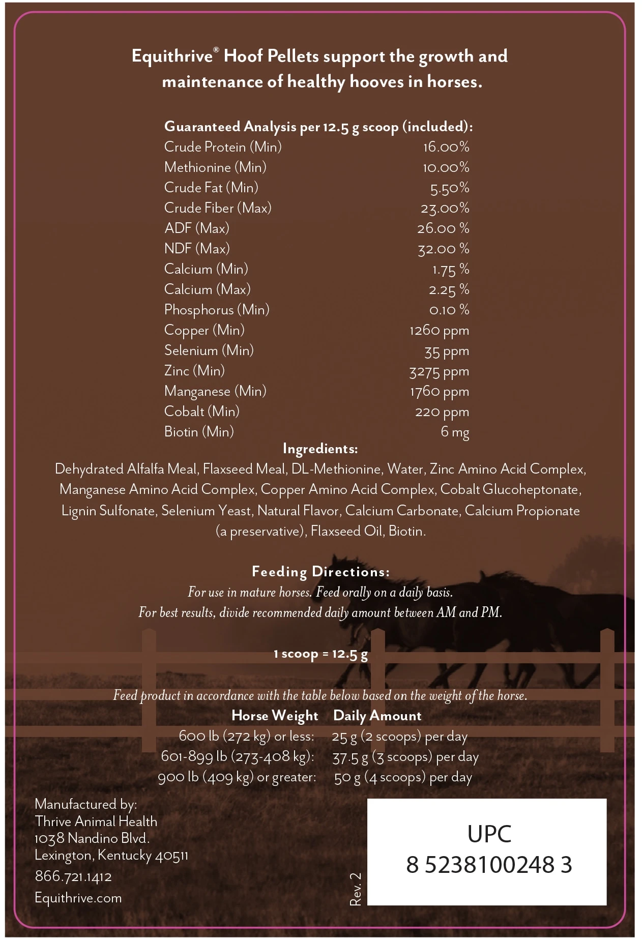 Equithrive® Hoof Pellets 2 Equithrive® Hoof Pellets - Image 2