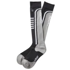 Ariattek Slimline Performance Socks -Ovatio Horse Shop 28550 blackslate