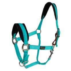 SmartPak Breakaway Halter With COOLMAX&reg; Padding 2.0 -Ovatio Horse Shop 28829 aqua