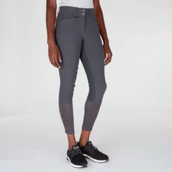 Ovation Ladies Celebrity Slim Secret Classic Full Seat Breech -Ovatio Horse Shop 29217 charcoal bom 0593