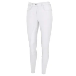 Pikeur Meret Grip Full Seat Breech -Ovatio Horse Shop 29386 white front