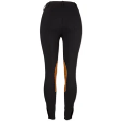 The Tailored Sportsman Vintage Tan Patch Mid Rise Breech -Ovatio Horse Shop 29564 black back