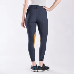 The Tailored Sportsman Vintage Tan Patch Mid Rise Breech -Ovatio Horse Shop 29564 frenchbluetan 4