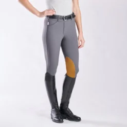 The Tailored Sportsman Vintage Tan Patch Mid Rise Breech -Ovatio Horse Shop 29564 graphite tan patch 5016