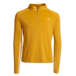 Piper SmartCore&trade; Long Sleeve Kids Sun Shirt By SmartPak - Clearance! -Ovatio Horse Shop 29688 amber 1