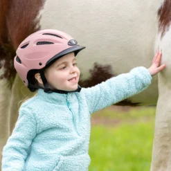 Tipperary Sportage Toddler Helmet -Ovatio Horse Shop 29825 rosetan 1