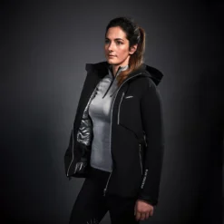 Weatherbeeta Tania Technical Waterproof Jacket -Ovatio Horse Shop 30171 black 1
