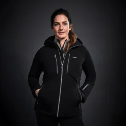 Weatherbeeta Tania Technical Waterproof Jacket -Ovatio Horse Shop 30171 black 2