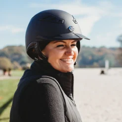 Trauma Void Lynx Smooth Helmet -Ovatio Horse Shop 30422 rider 2