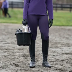 Kerrits Girls Fleece Lite II Riding Tight -Ovatio Horse Shop 30442 huckleberryherringbone 3