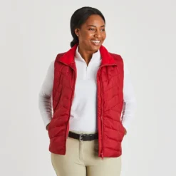 Piper Down Vest By SmartPak - Clearance! -Ovatio Horse Shop 30464 barnred 13601