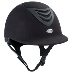 IRH® IR4G Amara Suede Helmet -Ovatio Horse Shop 30695 black matte