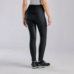 Goode Rider Energy Full Seat Breech -Ovatio Horse Shop 30744 black lepoard 6732