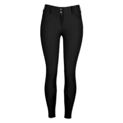 The Tailored Sportsman Low-Rise Hunter/Jumper Boot Sock Breech -Ovatio Horse Shop 30881 black front