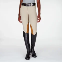 The Tailored Sportsman Low-Rise Hunter/Jumper Boot Sock Breech -Ovatio Horse Shop 30881 tan 1