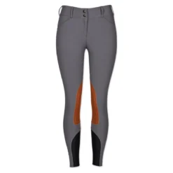 The Tailored Sportsman Low-Rise Hunter/Jumper Boot Sock Breech -Ovatio Horse Shop 30881 titaniumtan front