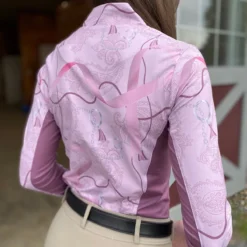 Arista Performance 1/4 Zip - Clearance! -Ovatio Horse Shop 30923 ridepinkpaisley 1