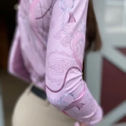 Arista Performance 1/4 Zip - Clearance! -Ovatio Horse Shop 30923 ridepinkpaisley 2