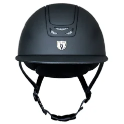 Tipperary Royal Matte Wide Brim Helmet 5 Tipperary Royal Matte Wide Brim Helmet -Ovatio Horse Shop 30943 black front