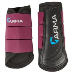 ARMA Air Motion Brushing Boots -Ovatio Horse Shop 31113 plum