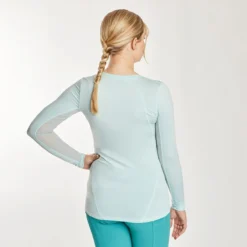 Piper SmartCore&trade; Long Sleeve Crew Neck Sun Shirt - Clearance! -Ovatio Horse Shop 31290 lighteucalyptus 123687
