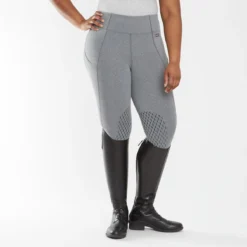 Kerrits Freestyle Performance Tight -Ovatio Horse Shop 31341 charcoalheatherblack 1
