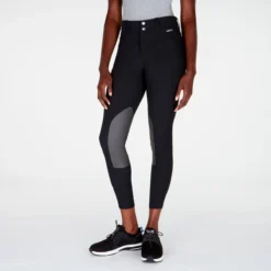 Kerrits Petite Crossover II Knee Patch Breech -Ovatio Horse Shop 31342 black 4 1