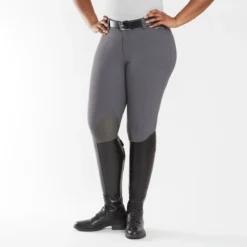 Kerrits Crossover II Knee Patch Breech -Ovatio Horse Shop 31342 peppercorn 1