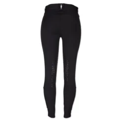 Kerrits Affinity Ice Fil Knee Patch Breech -Ovatio Horse Shop 31343 black back