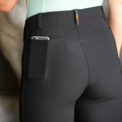 Kerrits Microcord Bootcut Tight - Extended Knee Patch 9 Kerrits Microcord Bootcut Tight - Extended Knee Patch -Ovatio Horse Shop 31381 black lifestyle 1